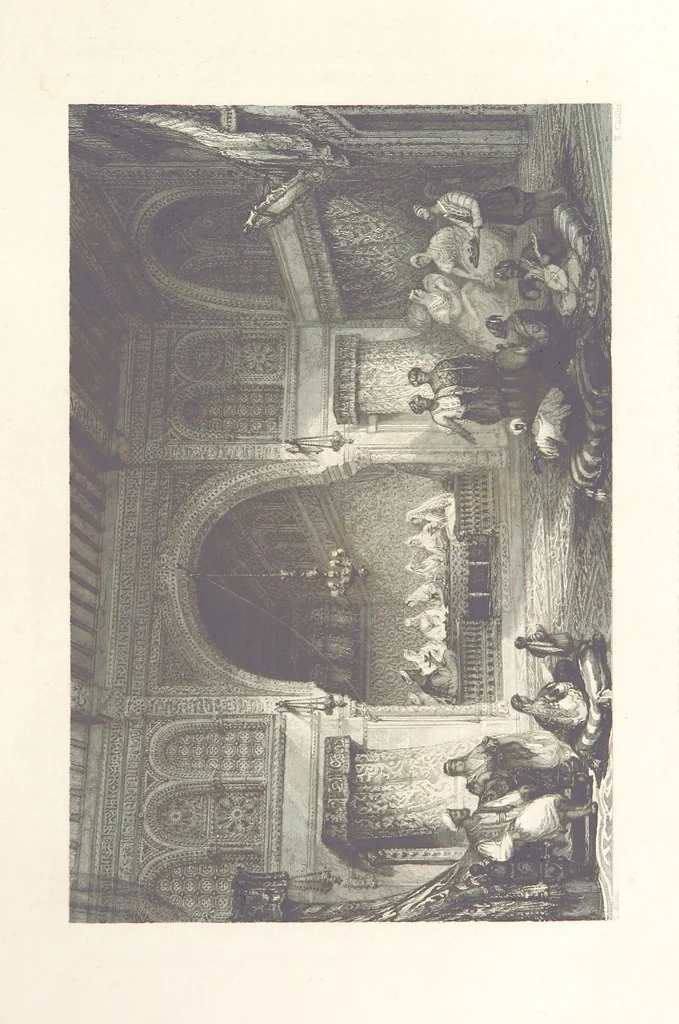 An illustration from Il Mediterraneo illustrato, le sue isole e le sue spiagge ... opera illustrata da sessantaquattro magnifiche incisioni in acciaio eseguite dai più distinti artisti di Londra, su i disegni originali levati sopra luogo dai sigg. W. L. Leitch, Sir Grenville Temple, Baronetto, e Allen ... preceduta da un saggio storico sul Mediterraneo, e compilata dal bibliofilo M. Malagoli Vecchi sulle tracce del signor C. Pellé, etc, 1841, leaf 95