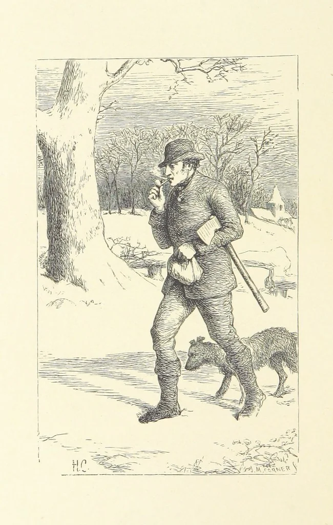 An illustration from Pen and Pencil Pictures from the Poets. [With illustrations, 1866, leaf 116
