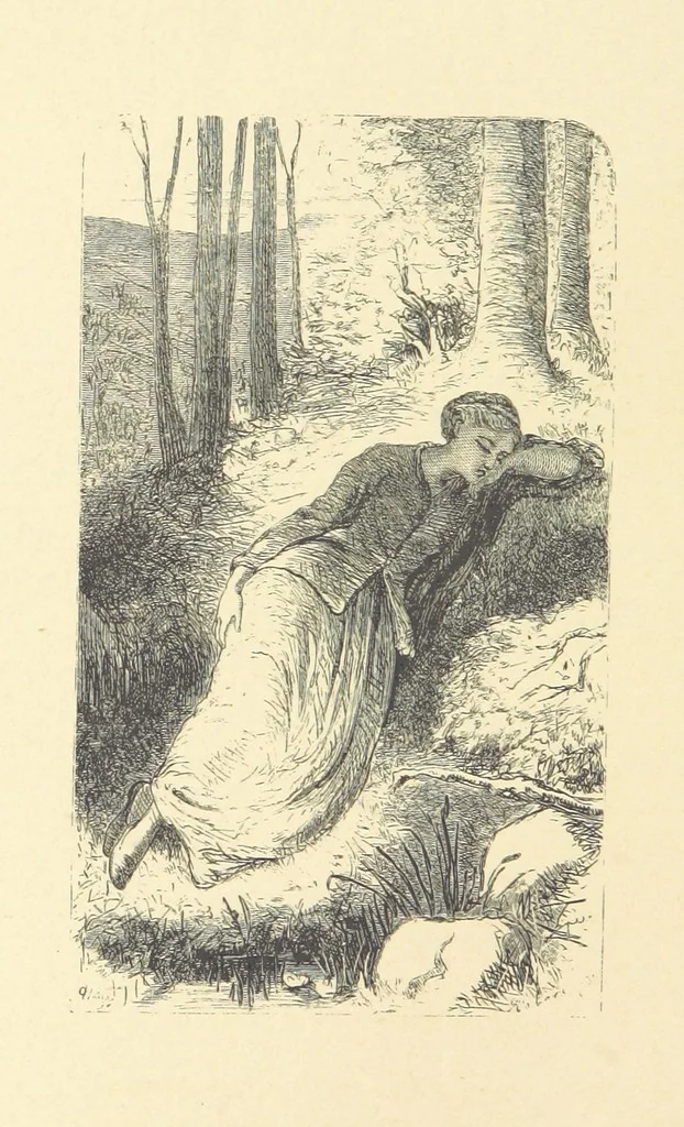 An illustration from Pen and Pencil Pictures from the Poets. [With illustrations, 1866, leaf 120