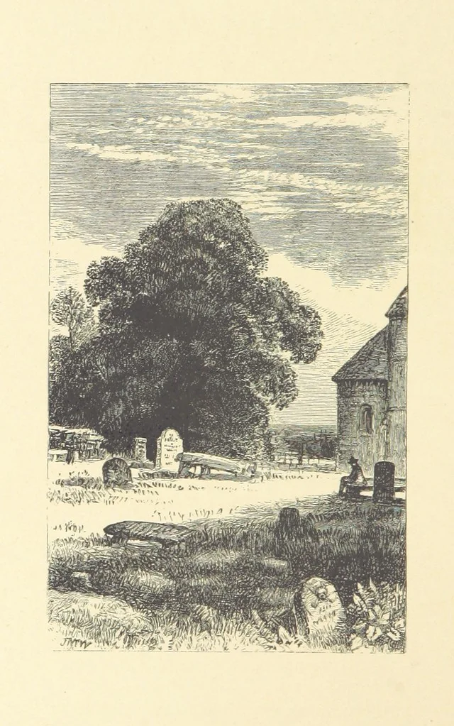 An illustration from Pen and Pencil Pictures from the Poets. [With illustrations, 1866, leaf 124