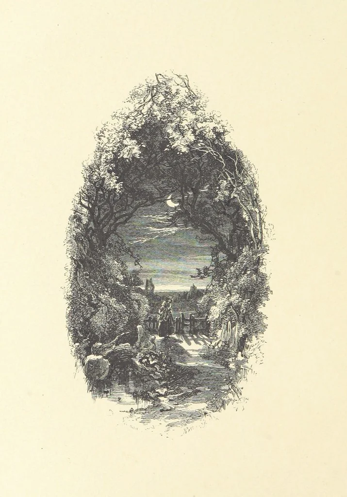 An illustration from Pen and Pencil Pictures from the Poets. [With illustrations, 1866, leaf 22