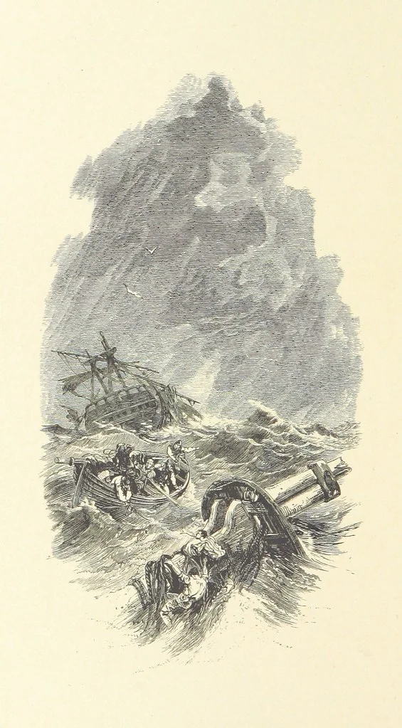 An illustration from Pen and Pencil Pictures from the Poets. [With illustrations, 1866, leaf 26