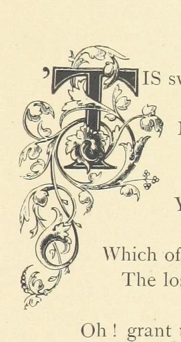 An illustration from Pen and Pencil Pictures from the Poets. [With illustrations, 1866, leaf 27