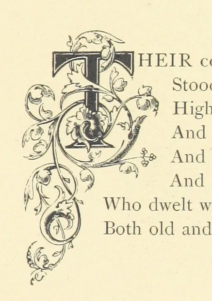 An illustration from Pen and Pencil Pictures from the Poets. [With illustrations, 1866, leaf 35