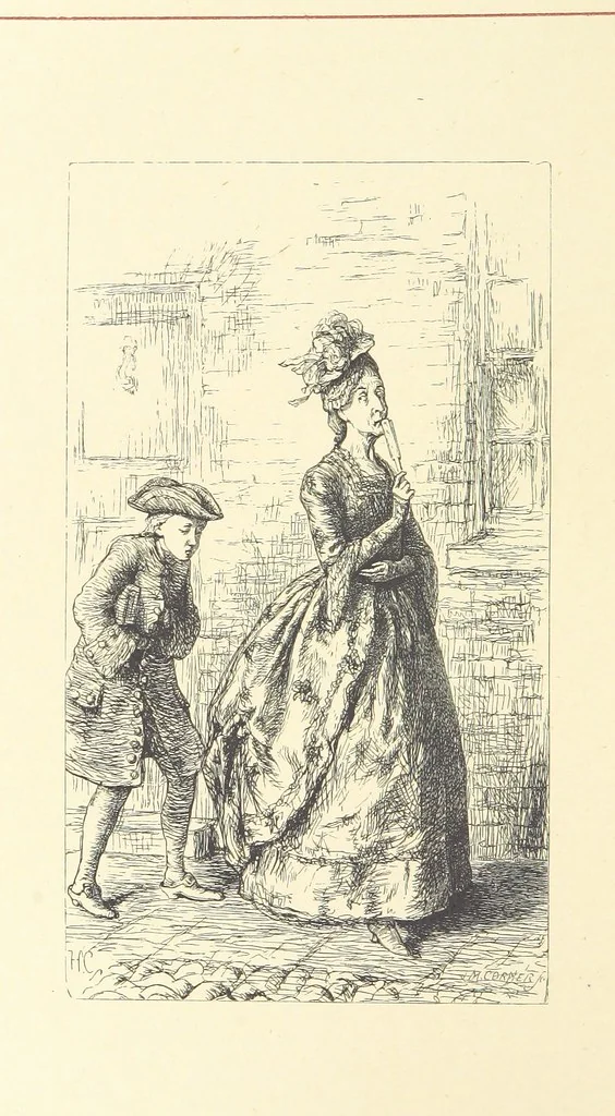 An illustration from Pen and Pencil Pictures from the Poets. [With illustrations, 1866, leaf 46