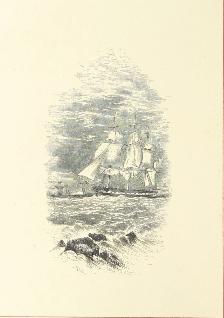 An illustration from Pen and Pencil Pictures from the Poets. [With illustrations, 1866, leaf 56