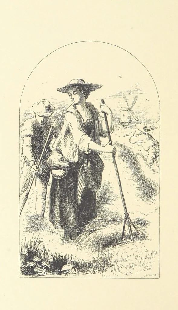 An illustration from Pen and Pencil Pictures from the Poets. [With illustrations, 1866, leaf 82