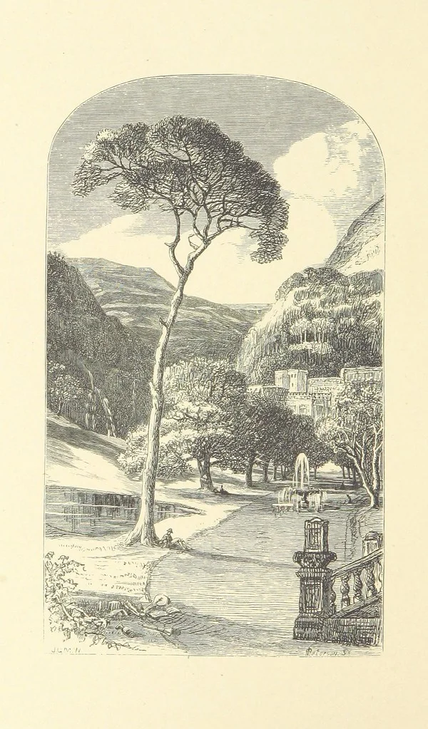 An illustration from Pen and Pencil Pictures from the Poets. [With illustrations, 1866, leaf 96