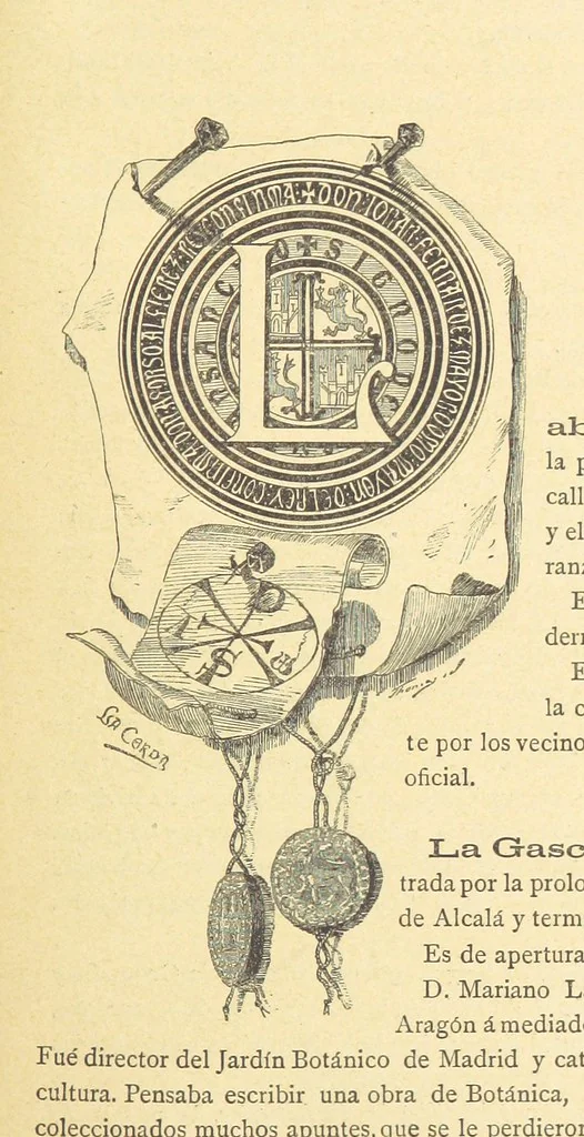 An illustration from Las Calles de Madrid. Noticias, tradiciones y curiosidades ... Dibujos de La Cerda, 1889, leaf 307