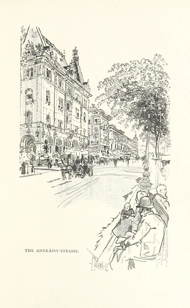 An illustration from To Gipsyland ... Illustrated by J. Pennell, 1893, leaf 105