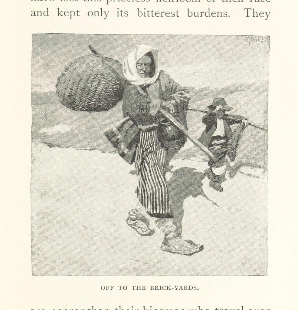 An illustration from To Gipsyland ... Illustrated by J. Pennell, 1893, leaf 149