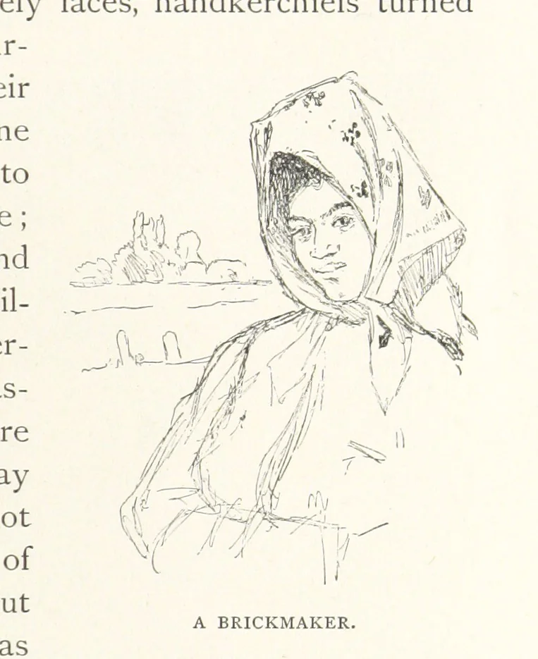 An illustration from To Gipsyland ... Illustrated by J. Pennell, 1893, leaf 155