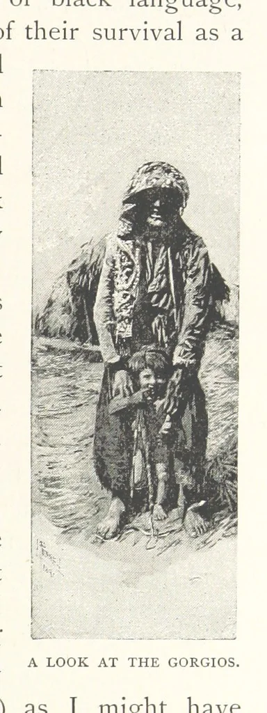 An illustration from To Gipsyland ... Illustrated by J. Pennell, 1893, leaf 157
