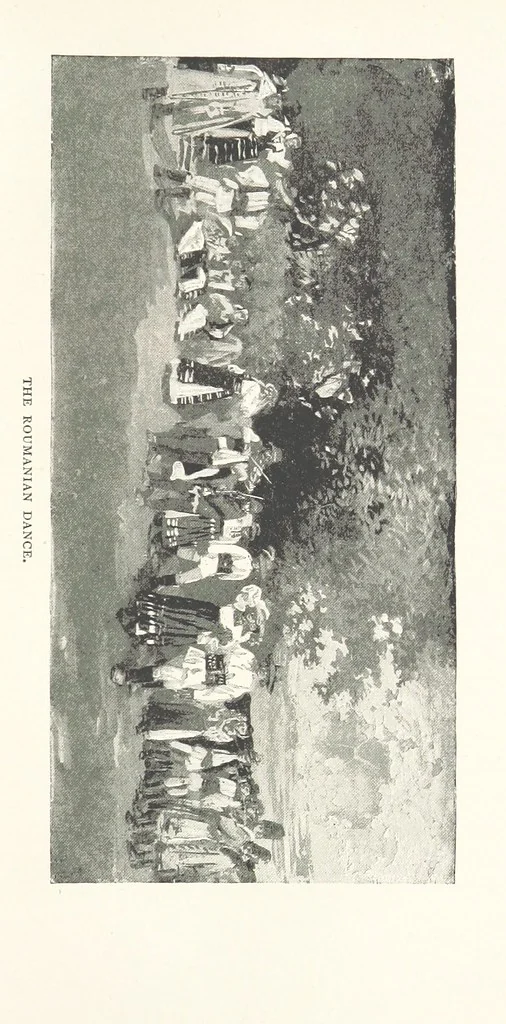 An illustration from To Gipsyland ... Illustrated by J. Pennell, 1893, leaf 203