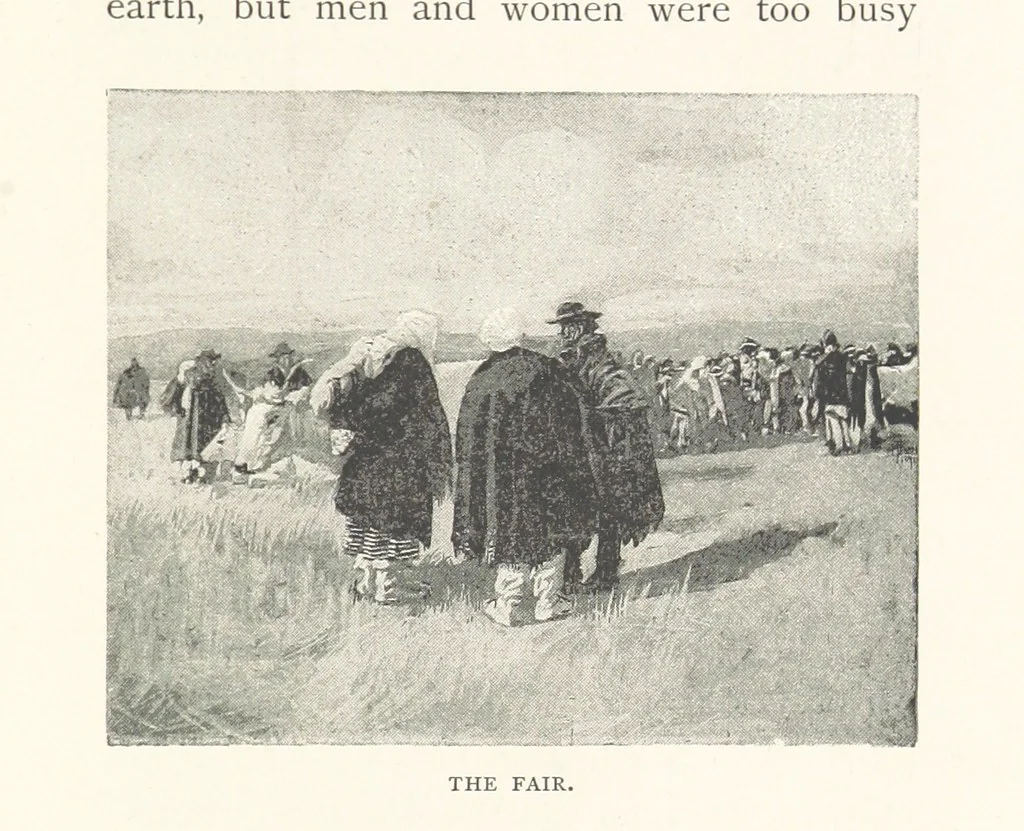 An illustration from To Gipsyland ... Illustrated by J. Pennell, 1893, leaf 223