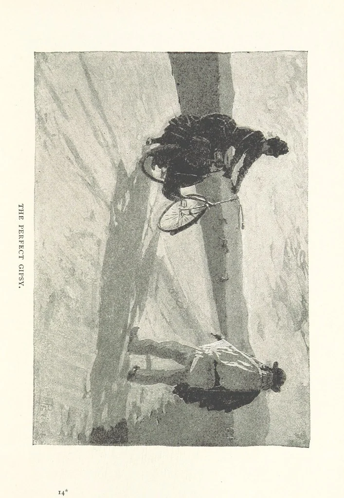 An illustration from To Gipsyland ... Illustrated by J. Pennell, 1893, leaf 225