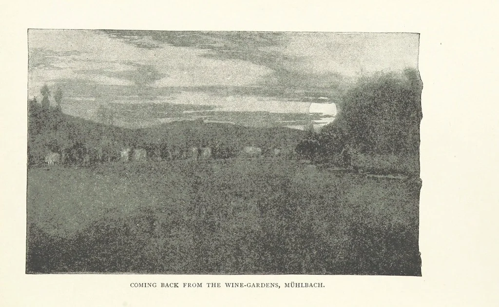 An illustration from To Gipsyland ... Illustrated by J. Pennell, 1893, leaf 229