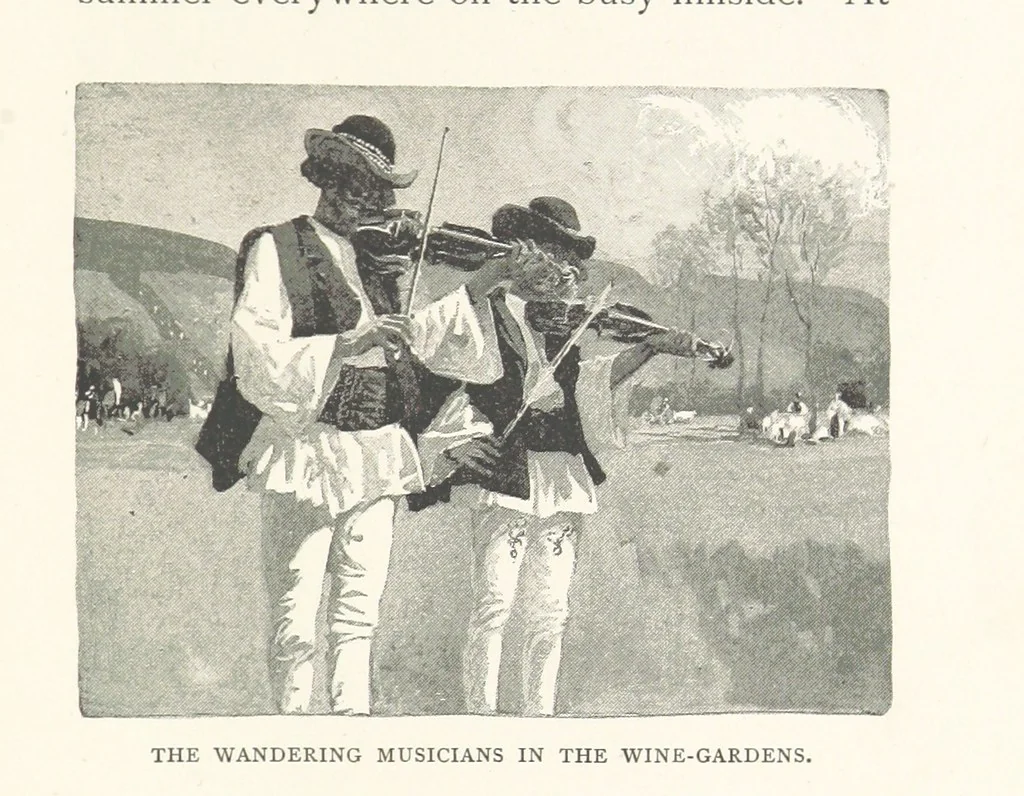 An illustration from To Gipsyland ... Illustrated by J. Pennell, 1893, leaf 235
