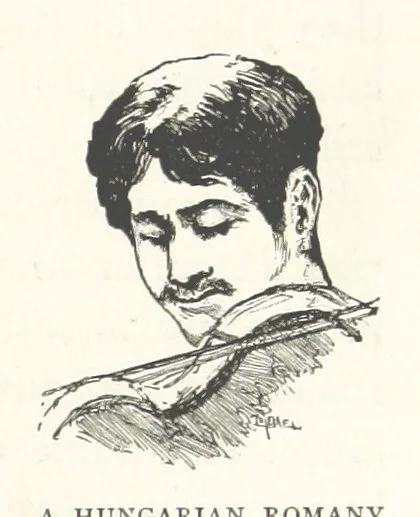 An illustration from To Gipsyland ... Illustrated by J. Pennell, 1893, leaf 43
