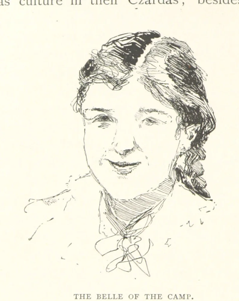 An illustration from To Gipsyland ... Illustrated by J. Pennell, 1893, leaf 50