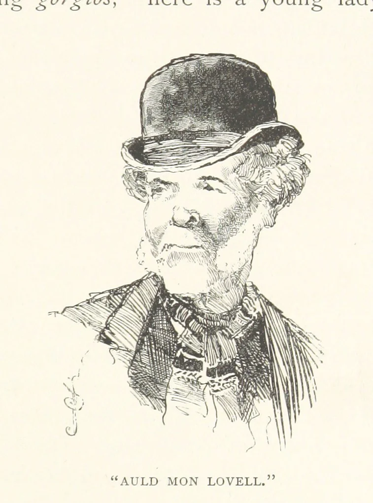 An illustration from To Gipsyland ... Illustrated by J. Pennell, 1893, leaf 55