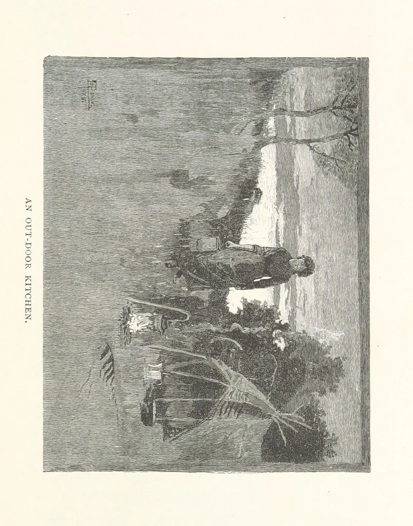 An illustration from To Gipsyland ... Illustrated by J. Pennell, 1893, leaf 59