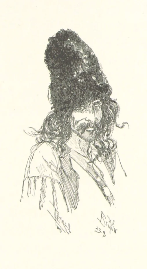 An illustration from To Gipsyland ... Illustrated by J. Pennell, 1893, leaf 80