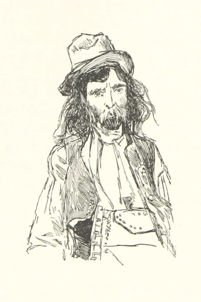 An illustration from To Gipsyland ... Illustrated by J. Pennell, 1893, leaf 86