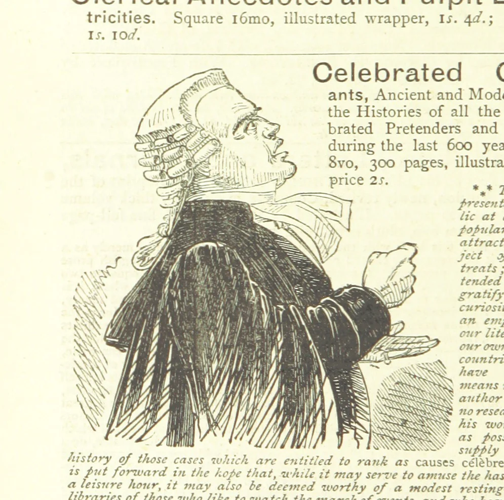 An illustration from The Muses of Mayfair. Selections from vers de société of the nineteenth century. (Translations from the French and German. By E. Grey.), 1874, leaf 414