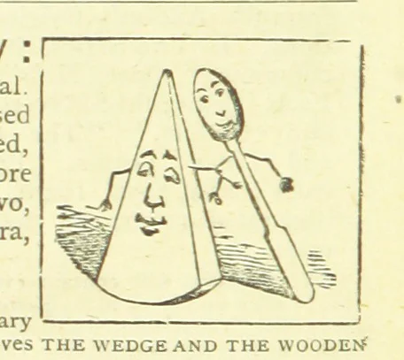 An illustration from The Muses of Mayfair. Selections from vers de société of the nineteenth century. (Translations from the French and German. By E. Grey.), 1874, leaf 444