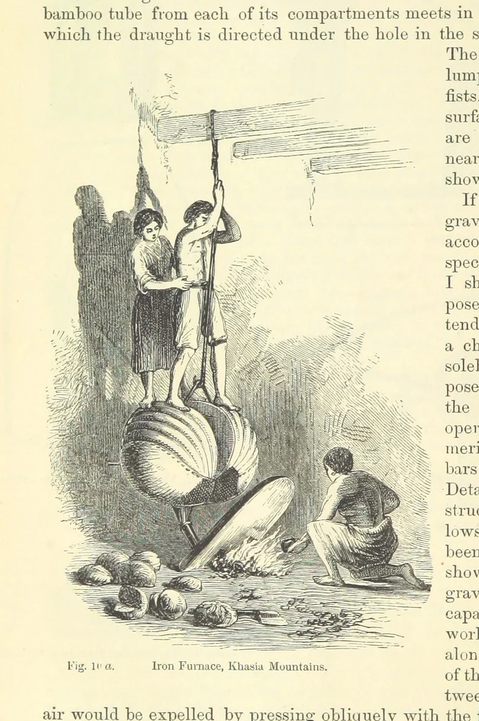 An illustration from Metallurgy. The art of extracting metals from their ores, and adapting them to various purposes of manufacture, etc, 1861, leaf 288