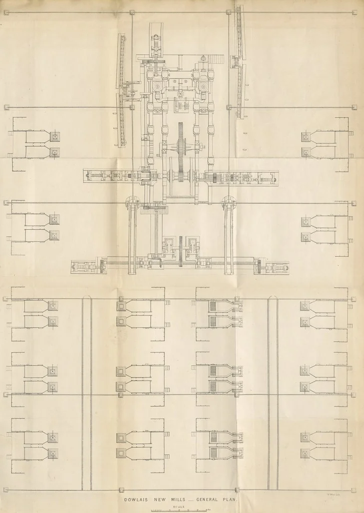 An illustration from Metallurgy. The art of extracting metals from their ores, and adapting them to various purposes of manufacture, etc, 1861, leaf 789