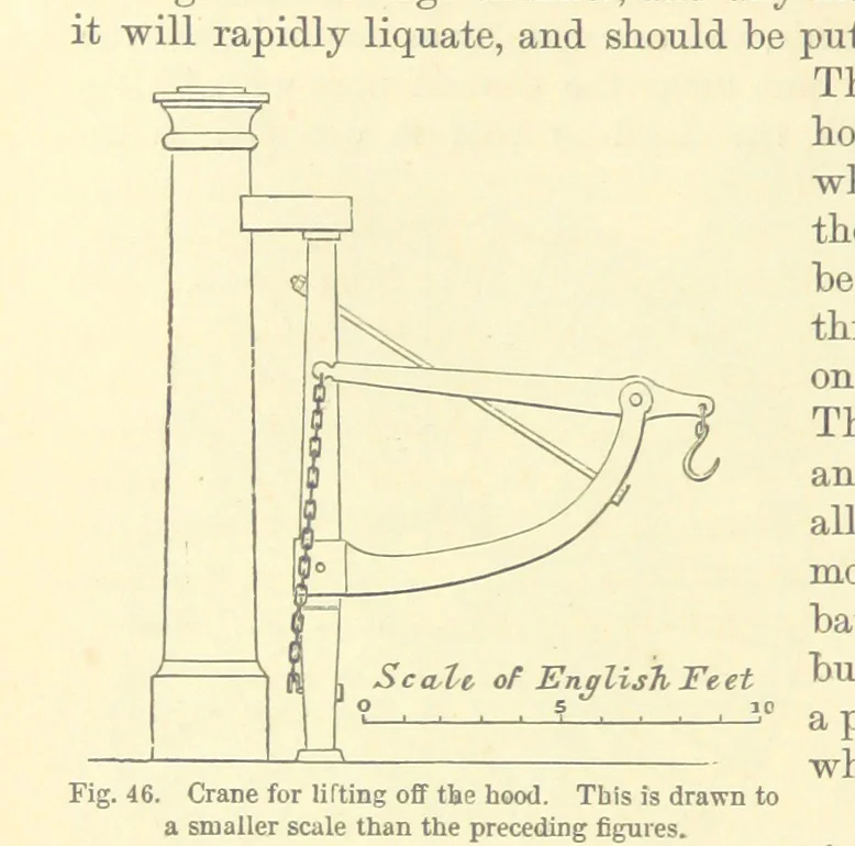 An illustration from Metallurgy. The art of extracting metals from their ores, and adapting them to various purposes of manufacture, etc, 1861, leaf 220