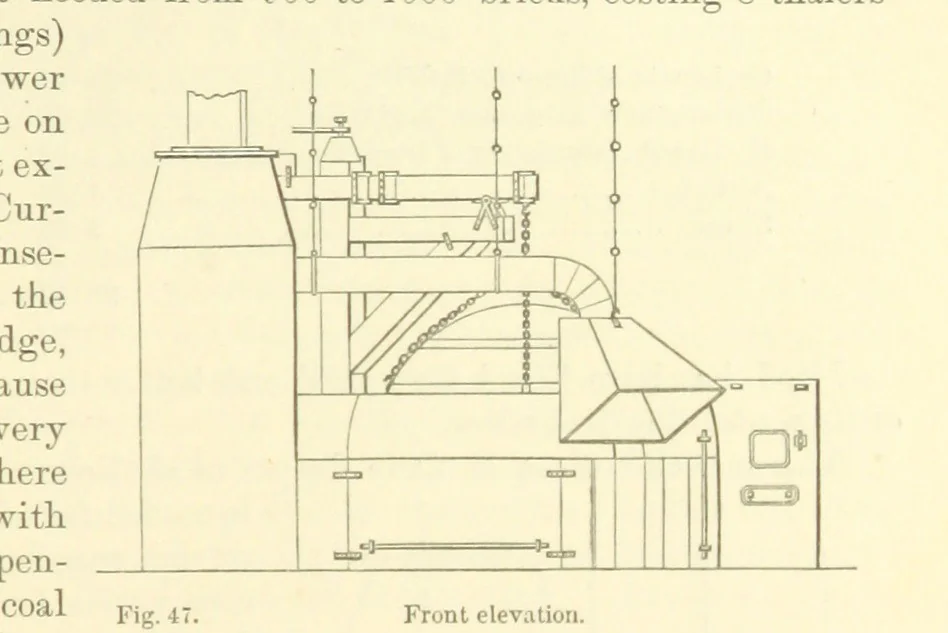 An illustration from Metallurgy. The art of extracting metals from their ores, and adapting them to various purposes of manufacture, etc, 1861, leaf 231