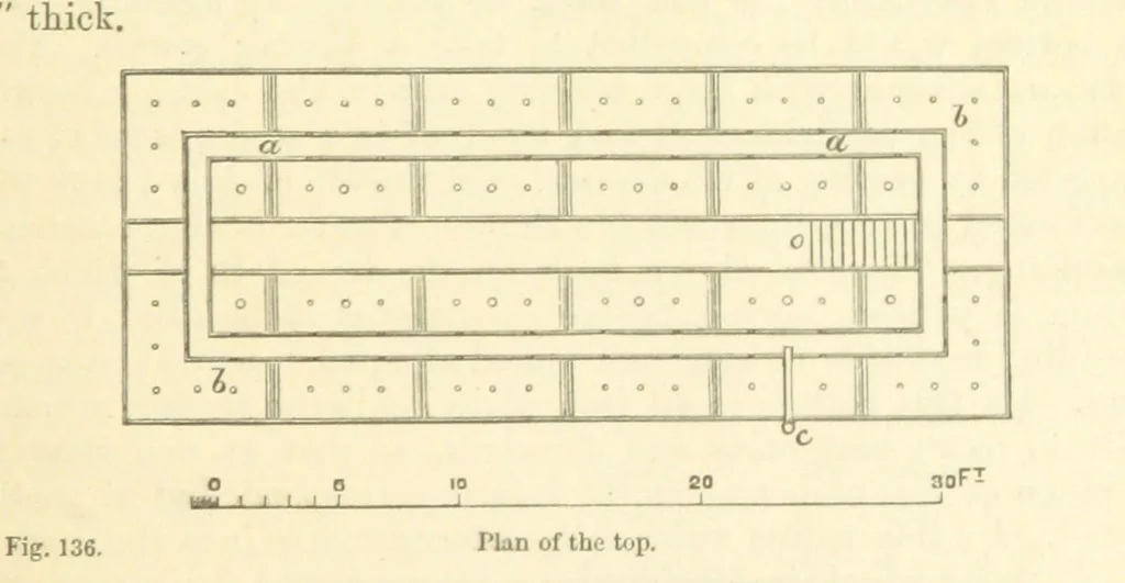 An illustration from Metallurgy. The art of extracting metals from their ores, and adapting them to various purposes of manufacture, etc, 1861, leaf 469