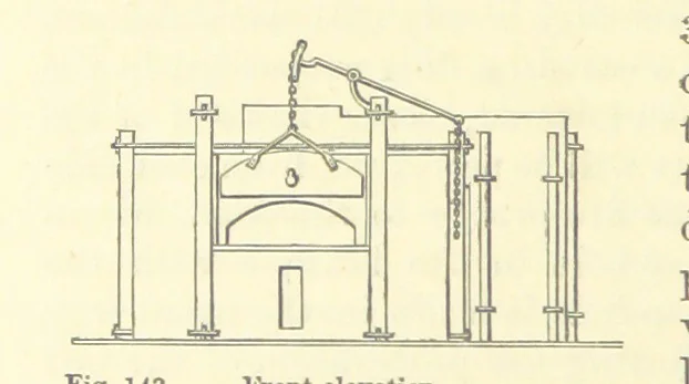 An illustration from Metallurgy. The art of extracting metals from their ores, and adapting them to various purposes of manufacture, etc, 1861, leaf 500