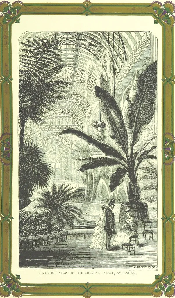 An illustration from London (illustrated). A complete guide to the leading hotels, places of amusement ... Also a directory ... of first-class reliable houses in the various branches of trade, 1872, leaf 141