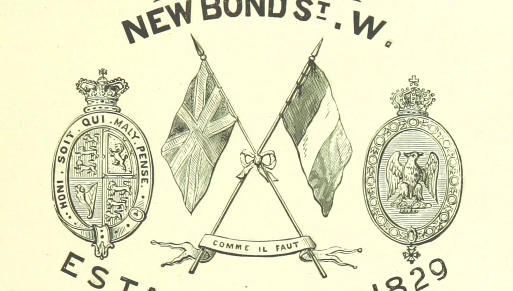 An illustration from London (illustrated). A complete guide to the leading hotels, places of amusement ... Also a directory ... of first-class reliable houses in the various branches of trade, 1872, leaf 191