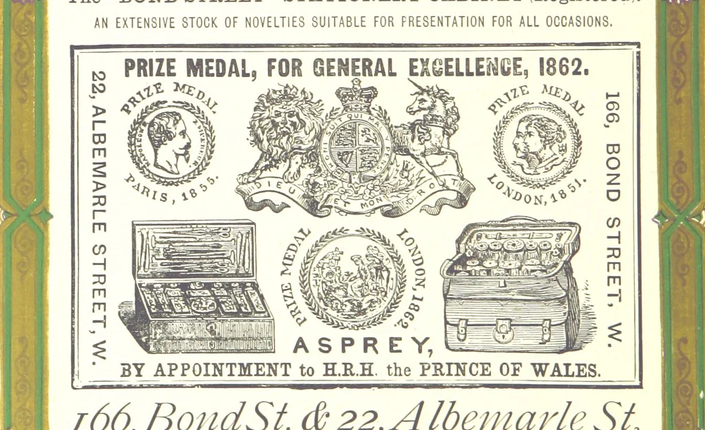 An illustration from London (illustrated). A complete guide to the leading hotels, places of amusement ... Also a directory ... of first-class reliable houses in the various branches of trade, 1872, leaf 192