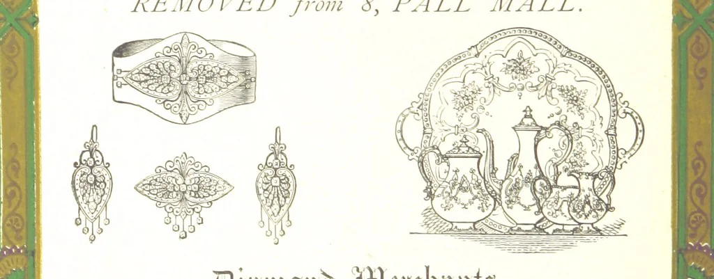 An illustration from London (illustrated). A complete guide to the leading hotels, places of amusement ... Also a directory ... of first-class reliable houses in the various branches of trade, 1872, leaf 194