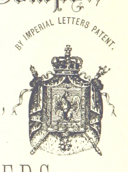 An illustration from London (illustrated). A complete guide to the leading hotels, places of amusement ... Also a directory ... of first-class reliable houses in the various branches of trade, 1872, leaf 220