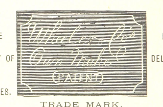 An illustration from London (illustrated). A complete guide to the leading hotels, places of amusement ... Also a directory ... of first-class reliable houses in the various branches of trade, 1872, leaf 220