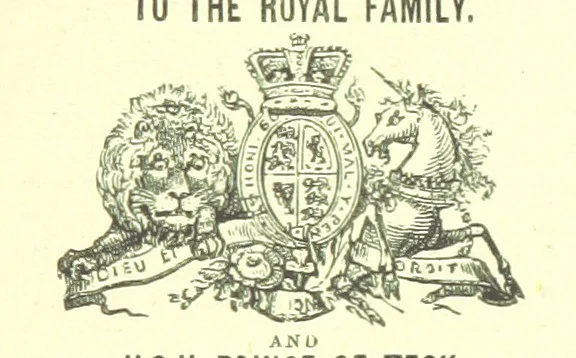 An illustration from London (illustrated). A complete guide to the leading hotels, places of amusement ... Also a directory ... of first-class reliable houses in the various branches of trade, 1872, leaf 239