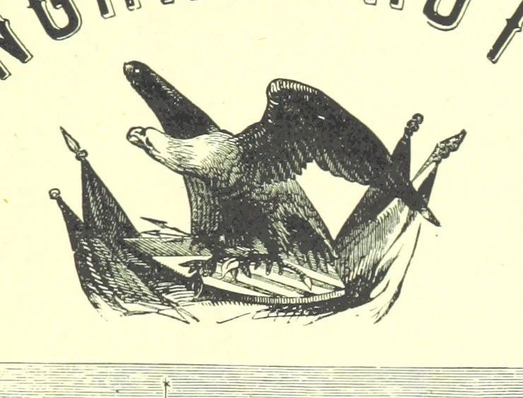 An illustration from London (illustrated). A complete guide to the leading hotels, places of amusement ... Also a directory ... of first-class reliable houses in the various branches of trade, 1872, leaf 33