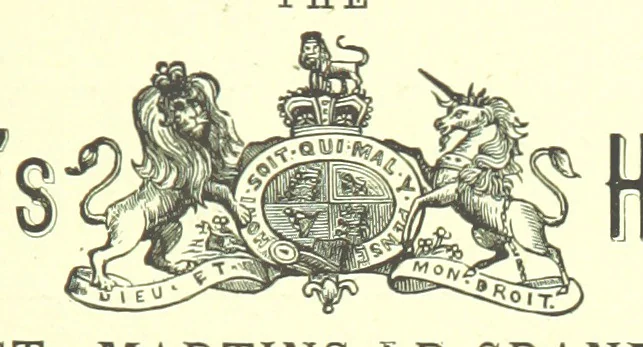 An illustration from London (illustrated). A complete guide to the leading hotels, places of amusement ... Also a directory ... of first-class reliable houses in the various branches of trade, 1872, leaf 43