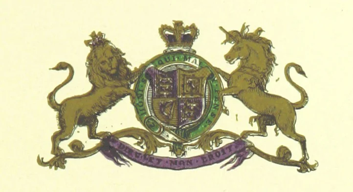 An illustration from London (illustrated). A complete guide to the leading hotels, places of amusement ... Also a directory ... of first-class reliable houses in the various branches of trade, 1872, leaf 5