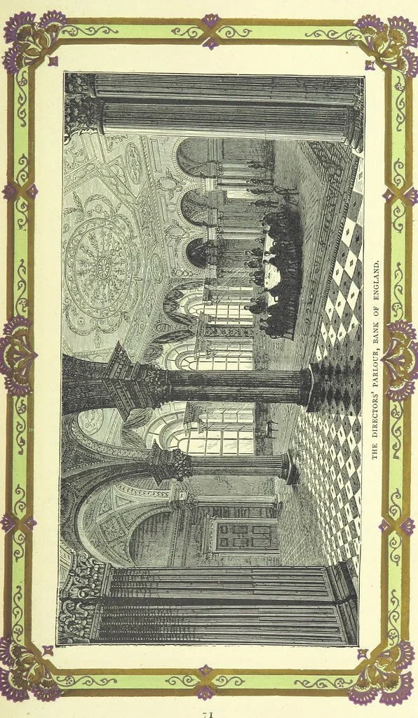 An illustration from London (illustrated). A complete guide to the leading hotels, places of amusement ... Also a directory ... of first-class reliable houses in the various branches of trade, 1872, leaf 103