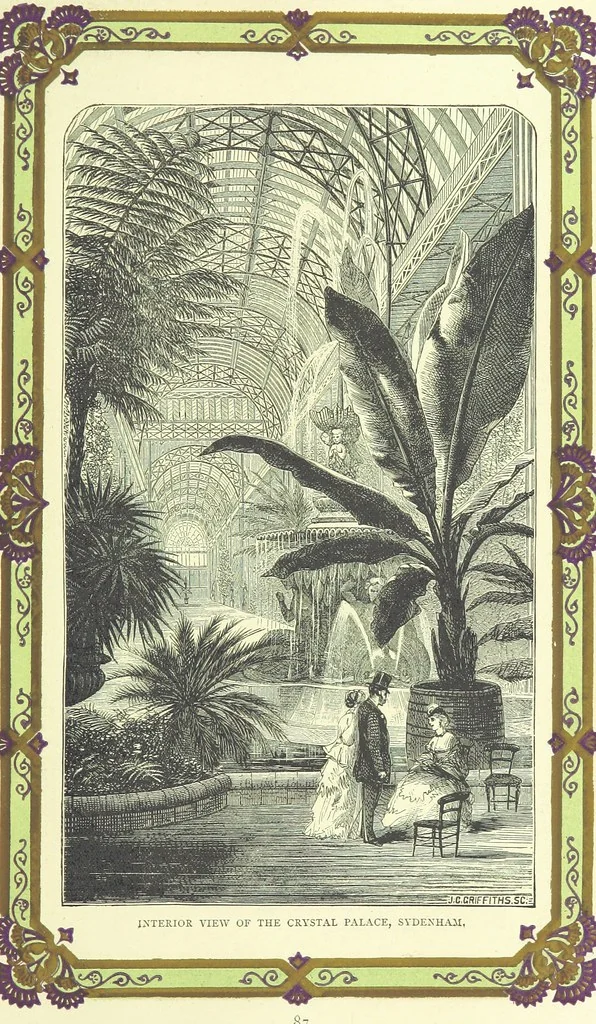 An illustration from London (illustrated). A complete guide to the leading hotels, places of amusement ... Also a directory ... of first-class reliable houses in the various branches of trade, 1872, leaf 119