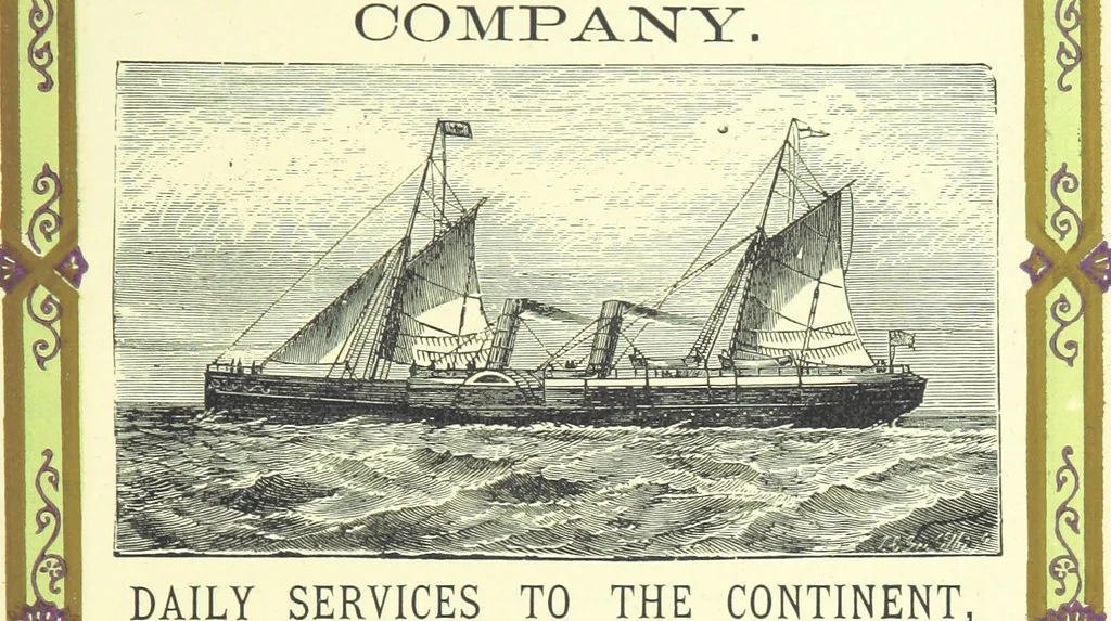 An illustration from London (illustrated). A complete guide to the leading hotels, places of amusement ... Also a directory ... of first-class reliable houses in the various branches of trade, 1872, leaf 143