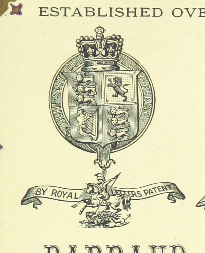 An illustration from London (illustrated). A complete guide to the leading hotels, places of amusement ... Also a directory ... of first-class reliable houses in the various branches of trade, 1872, leaf 199